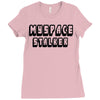 myspace stalker Ladies Fitted T-Shirt