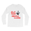 old school gamer Long Sleeve Shirts