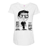 code nerd Maternity Scoop Neck T-shirt