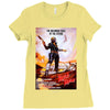 mad max movie poster Ladies Fitted T-Shirt