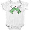 t rex problems Baby Onesie