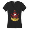 the yignion clan love bananas Women's V-Neck T-Shirt