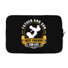 Father and Son Best Friends for Life Laptop sleeve