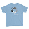 buffering  funny retro loading computer console fashion party Youth Tee