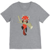 red panda V-Neck Tee