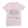 made in 1982 and still awesome Ladies Fitted T-Shirt