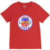 vote for pizza president democrat V-Neck Tee