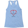 geek love shirt Racerback Tank