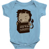 how to be vegetarian Baby Bodysuit