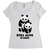 Still Alive Bitches Women's Triblend Scoop T-shirt