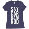 say car ram rod Ladies Fitted T-Shirt