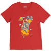 space cat V-Neck Tee