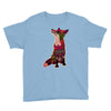 floral fox Youth Tee