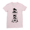 dragonball goku Ladies Fitted T-Shirt