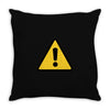 sign Throw Pillow