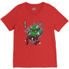 red oni ninja V-Neck Tee