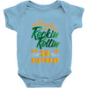 Rockin Rollin 30th Year Birthday Baby Onesie