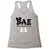 Bae Best Auntie Ever Racerback Tank