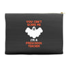 Halloween You Cant Scare Me Im A Preschool Teacher Accessory Pouches