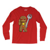sad gingerbread Long Sleeve Shirts
