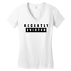 recently evicted Women's V-Neck T-Shirt