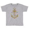 anchored faith Toddler T-shirt