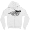 SIMPLE TEXT Zipper Hoodie
