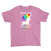 look it's a magical fck unicorn funny Youth Tee