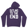 outlaws to the end 4 Unisex Hoodie