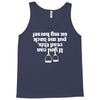 if you can read this put me back on my horse Tank Top