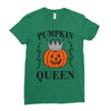 halloween pumpkin queen Ladies Fitted T-Shirt