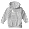 merry christmas flower Youth Hoodie