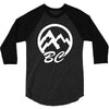bc mountains british col 3/4 Sleeve Shirt