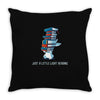 just a little light reading Throw Pillow