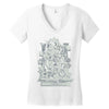 battle fungale Women's V-Neck T-Shirt