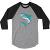 polygon shark 3/4 Sleeve Shirt