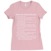 rules for dating my son Ladies Fitted T-Shirt