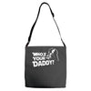 darth vader who's your daddy funny Adjustable Strap Totes