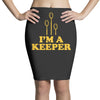 i'm a keeper Pencil Skirts