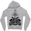 I Am Bee Actually In A Very Commited Relationship Zipper Hoodie