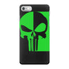 mad engine marvel brand punisher scar glow in the dark iPhone 7 Case