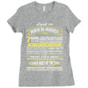 Legends Are Born In August Ladies Fitted T-Shirt