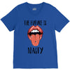 Women's March The Future is Nasty V-Neck Tee