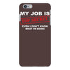 my job is top secret iPhone 6/6s Plus Case