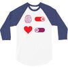 How To Live A Happy Life 3/4 Sleeve Shirt