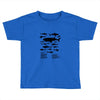 shark chart Toddler T-shirt