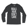 boat hair don't care Long Sleeve Shirts