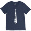piano tie V-Neck Tee