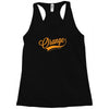 orange Racerback Tank