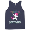 september born unicorns Tank Top